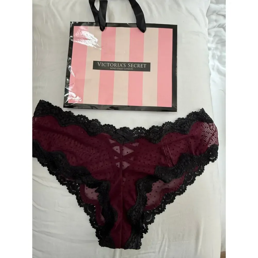 NWOT Victoria’s Secret Vintage Panty Lot Thongs & Cheeky Styles Size M - Picture 5 of 8